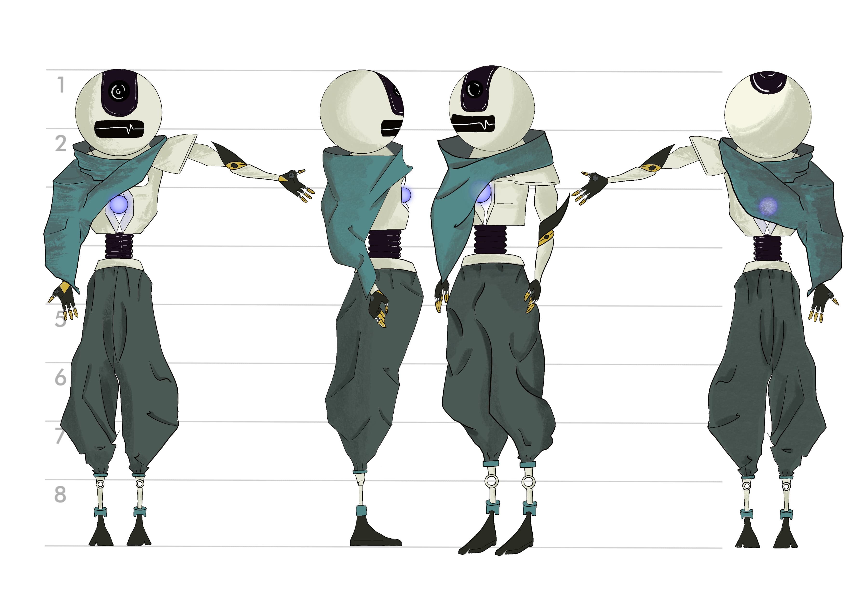 Model Sheet T4P0